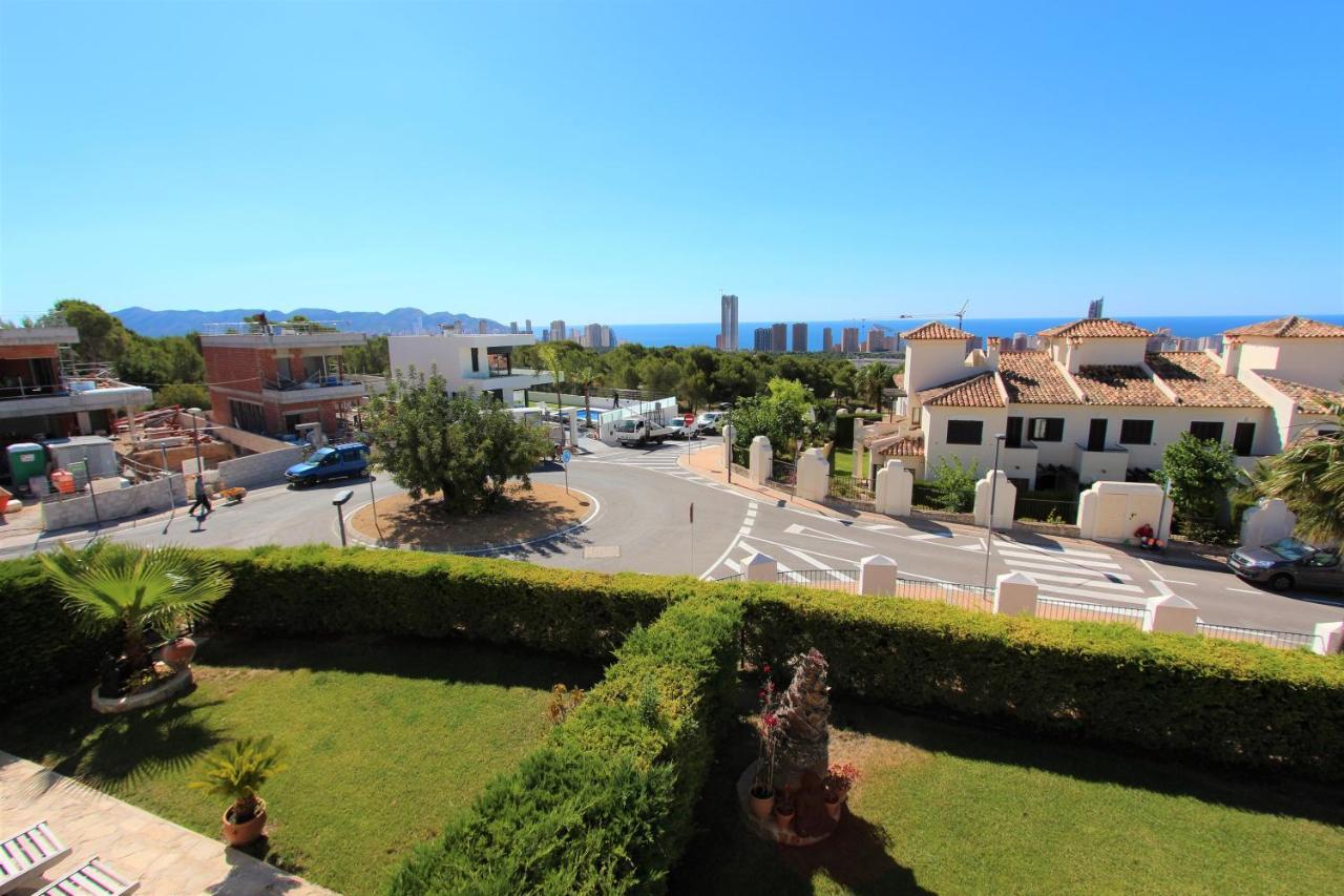 Апартаменты Sierra Cortina Apartamento Con Vistas Al Mar Финестрат Экстерьер фото